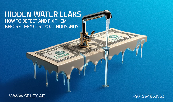 Learn warning signs of hidden leaks