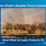 Why Abu Dhabi’s Weather Ruins Exterior Paint (And What Actually Protects It)