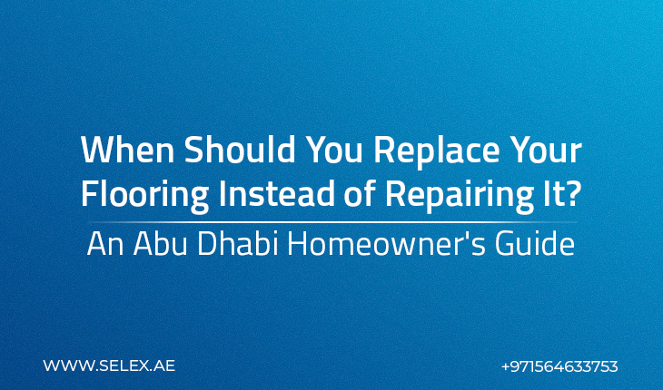 Replace Your Flooring Instead of Repairing cover